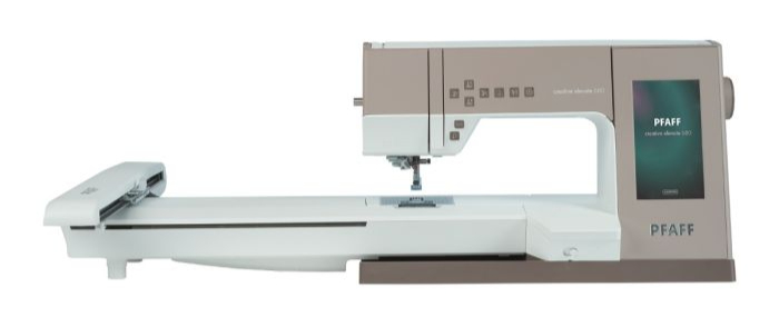 PFAFF creative elevate 680 sewing machine with 7-inch color touchscreen display